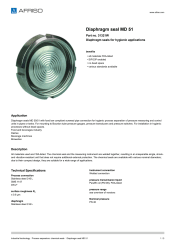 AFRISO_DIAPHRAGM-SEAL-MD-51-DIAPHRAGM-SEALS-FOR-HYGIENIC-APPLICATIONS_31321W_ENG_GBR.PDF