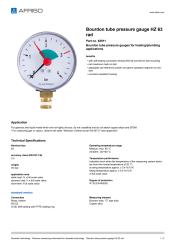 AFRISO_BOURDON-TUBE-PRESSURE-GAUGE-HZ-63-RAD-BOURDON-TUBE-PRESSURE-GAUGE-HZ-FOR-HEATING_63911_ENG_GBR.PDF