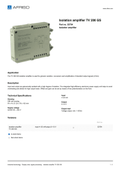 AFRISO_ISOLATION-AMPLIFIER-TV-200-GS-ISOLATION-AMPLIFIER_53704_ENG_GBR.PDF
