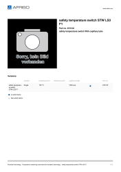 AFRISO_SAFETY-TEMPERATURE-SWITCH-STW-LS3-F1-SAFETY-TEMPERATURE-SWITCH-WITH-CAPILLARY-TU_67312X_ENG_GBR.PDF