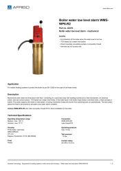 AFRISO_BOILER-WATER-LOW-LEVEL-ALARM-WMS-WP6-R2-BOILER-WATER-LOW-LEVEL-ALARM-WMS-WP6---M_42319_ENG_GBR.PDF