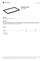 AFRISO_SEALING-KIT-IP-54_43416_ENG_GBR.PDF