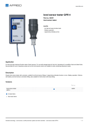 AFRISO_LEVEL-SENSOR-TESTER-GPR-4-LEVEL-SENSOR-TESTER_62301_ENG_GBR.PDF
