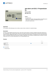 AFRISO_GAS-ALARM-UNIT-GS-2-1-PROPANE-BUTANE-GAS-ALARM-UNIT_61187_ENG_GBR.PDF