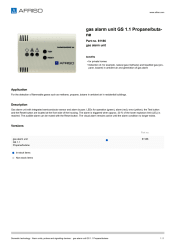 AFRISO_GAS-ALARM-UNIT-GS-1-1-PROPANE-BUTANE-GAS-ALARM-UNIT_61186_ENG_GBR.PDF