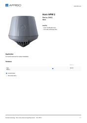 AFRISO_HORN-HPW-2-HORN_61012_ENG_GBR.PDF