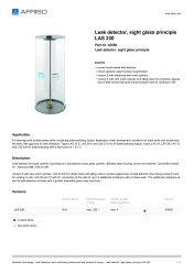AFRISO_LEAK-DETECTOR--SIGHT-GLASS-PRINCIPLE-LAS-230-LEAK-DETECTOR--SIGHT-GLASS-PRINCIPL_43550_ENG_GBR.PDF
