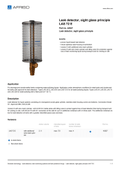 AFRISO_LEAK-DETECTOR--SIGHT-GLASS-PRINCIPLE-LAS-72-E-LEAK-DETECTOR--SIGHT-GLASS-PRINCIP_43527_ENG_GBR.PDF