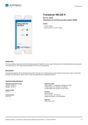 AFRISO_TRANSDUCER-NB-220-H-TRANSDUCER-NB-220-H-FOR-OVERFILL-PREVENTION-SYSTEM--WHG-_53219_ENG_GBR.PDF