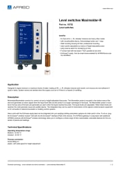 AFRISO_LEVEL-SWITCHES-MAXIMELDER-R-LEVEL-SWITCHES_16702_ENG_GBR.PDF