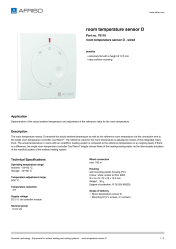 AFRISO_ROOM-TEMPERATURE-SENSOR-D-ROOM-TEMPERATURE-SENSOR-D---WIRED_78110_ENG_GBR.PDF