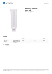 AFRISO_FILTER-CUP-OPTIMUM-FILTER-CUPS-OPTIMUM_20262_ENG_GBR.PDF