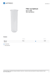 AFRISO_FILTER-CUP-OPTIMUM-FILTER-CUPS-OPTIMUM_20258_ENG_GBR.PDF