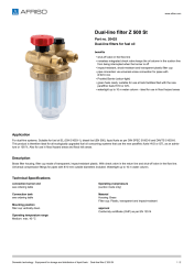 AFRISO_DUAL-LINE-FILTER-Z-500-ST-DUAL-LINE-FILTER-FOR-FUEL-OIL_20425_ENG_GBR.PDF