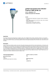 AFRISO_GUIDED-MICROPULSE-LEVEL-INDICATOR-PULSFOX--PMG-20-MS--20-GUIDED-MICROPULSE-LEVEL_5654020O-L-101_ENG_GBR.PDF