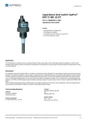 AFRISO_CAPACITANCE-LEVEL-SWITCH-CAPFOX--ENT-21-MS--22-ST-CAPACITANCE-LEVEL-SWITCH_5656022ST-L-4B01_ENG_GBR.PDF