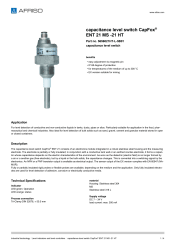 AFRISO_CAPACITANCE-LEVEL-SWITCH-CAPFOX--ENT-21-MS--21-HT-CAPACITANCE-LEVEL-SWITCH_5656021HT-L-5B01_ENG_GBR.PDF