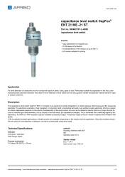 AFRISO_CAPACITANCE-LEVEL-SWITCH-CAPFOX--ENT-21-MS--21-ST-CAPACITANCE-LEVEL-SWITCH_5656021ST-L-4B02_ENG_GBR.PDF