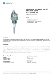 AFRISO_CAPACITANCE-LEVEL-SWITCH-CAPFOX--ENT-21-MS--20-HT-CAPACITANCE-LEVEL-SWITCH_5656020HT-L-5B02_ENG_GBR.PDF