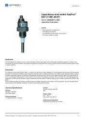 AFRISO_CAPACITANCE-LEVEL-SWITCH-CAPFOX--ENT-21-MK--05-HT-CAPACITANCE-LEVEL-SWITCH_5656005HT-L-5B01_ENG_GBR.PDF