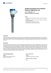 AFRISO_GUIDED-MICROPULSE-LEVEL-INDICATOR-PULSFOX--PMG-20-KX--40-GUIDED-MICROPULSE-LEVEL_5654040D-L-101_ENG_GBR.PDF