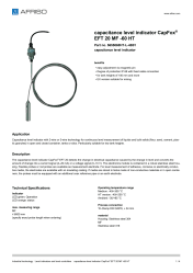 AFRISO_CAPACITANCE-LEVEL-INDICATOR-CAPFOX--EFT-20-MF--60-HT-CAPACITANCE-LEVEL-INDICATOR_5655060HT-L-4B01_ENG_GBR.PDF