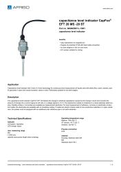 AFRISO_CAPACITANCE-LEVEL-INDICATOR-CAPFOX--EFT-20-MS--20-ST-CAPACITANCE-LEVEL-INDICATOR_5655020ST-L-1B01_ENG_GBR.PDF
