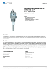 AFRISO_CAPACITANCE-LEVEL-SWITCH-CAPFOX--ENT-21-MS--22-HT-CAPACITANCE-LEVEL-SWITCH_5656022HT-L-2B02_ENG_GBR.PDF