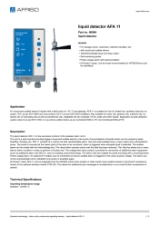 AFRISO_LIQUID-DETECTOR-AFA-11-LIQUID-DETECTOR_40894_ENG_GBR.PDF