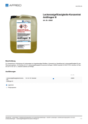 AFRISO_LECKANZEIGEFLUESSIGKEITS-KONZENTRAT-ANTIFROGEN-N_43645_DEU_CHE.PDF