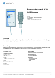 AFRISO_GRENZWERTGEBERTESTGERAET-GPR-4-GRENZWERTGEBERTESTGERAET_62301_DEU_CHE.PDF
