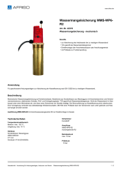 AFRISO_WASSERMANGELSICHERUNG-WMS-WP6-R2-WASSERMANGELSICHERUNG---MECHANISCH_42319_DEU_CHE.PDF