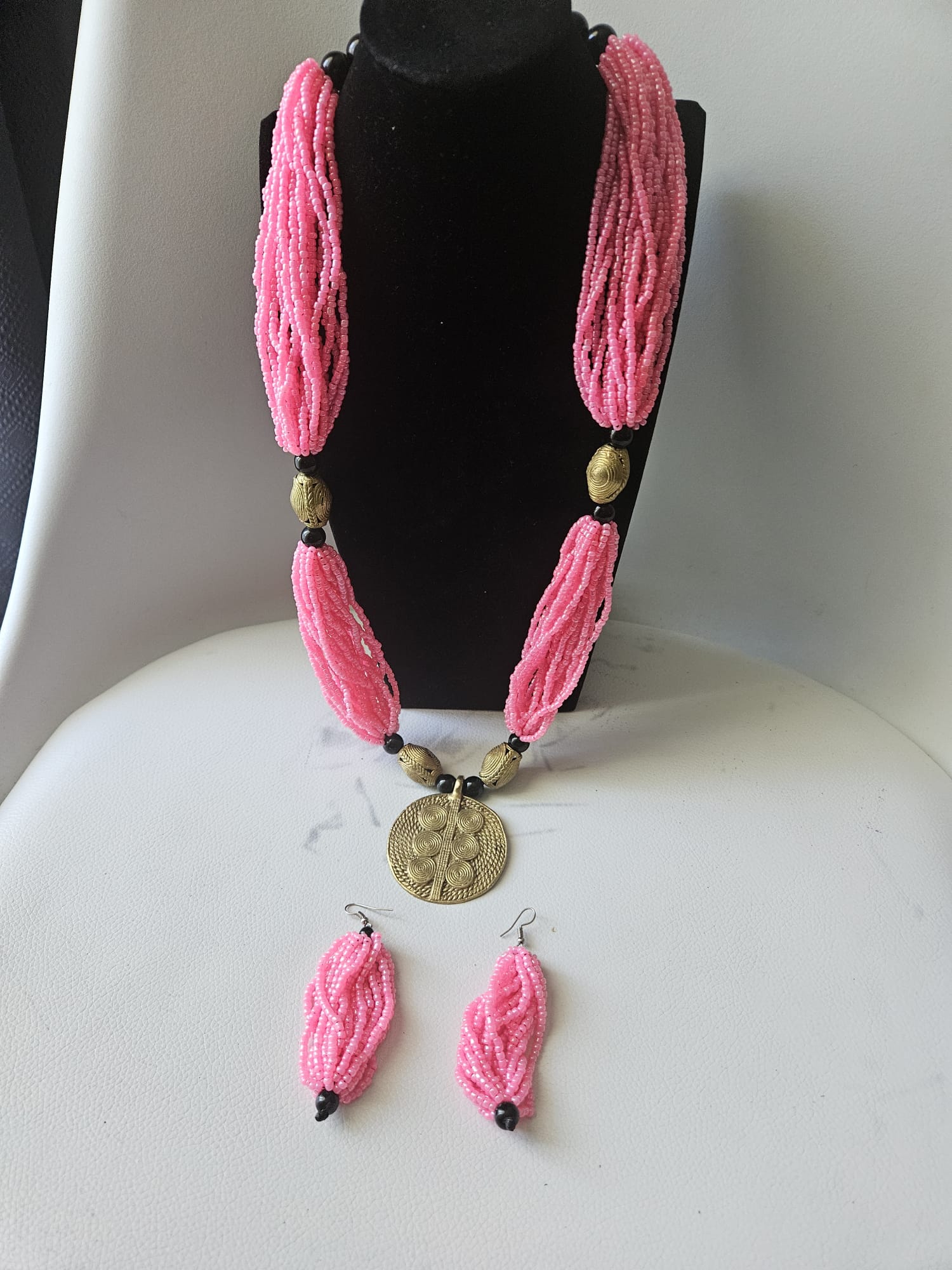 Perles pendentif en bronze 