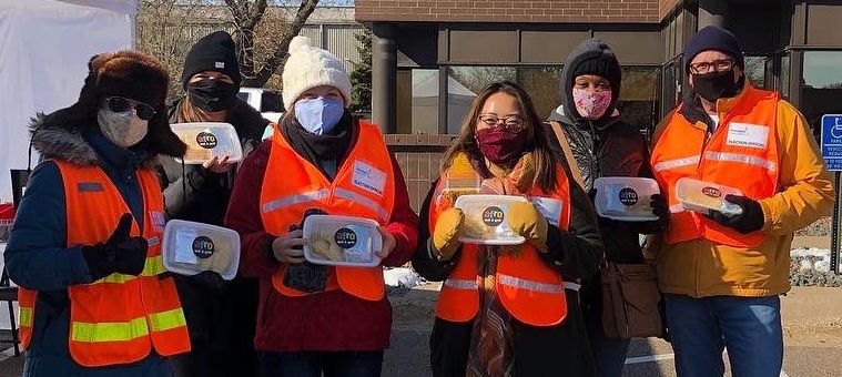 Feeding Community Meals for Voters & Volunteers