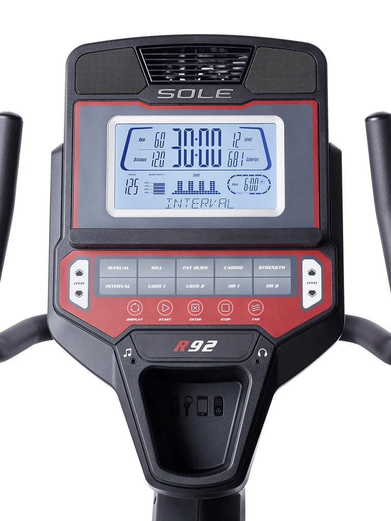 Sole Fitness Recumbent Bike R92 Recumbent Bike