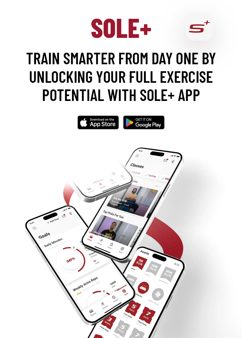 Sole Fitness App Mobile Banner