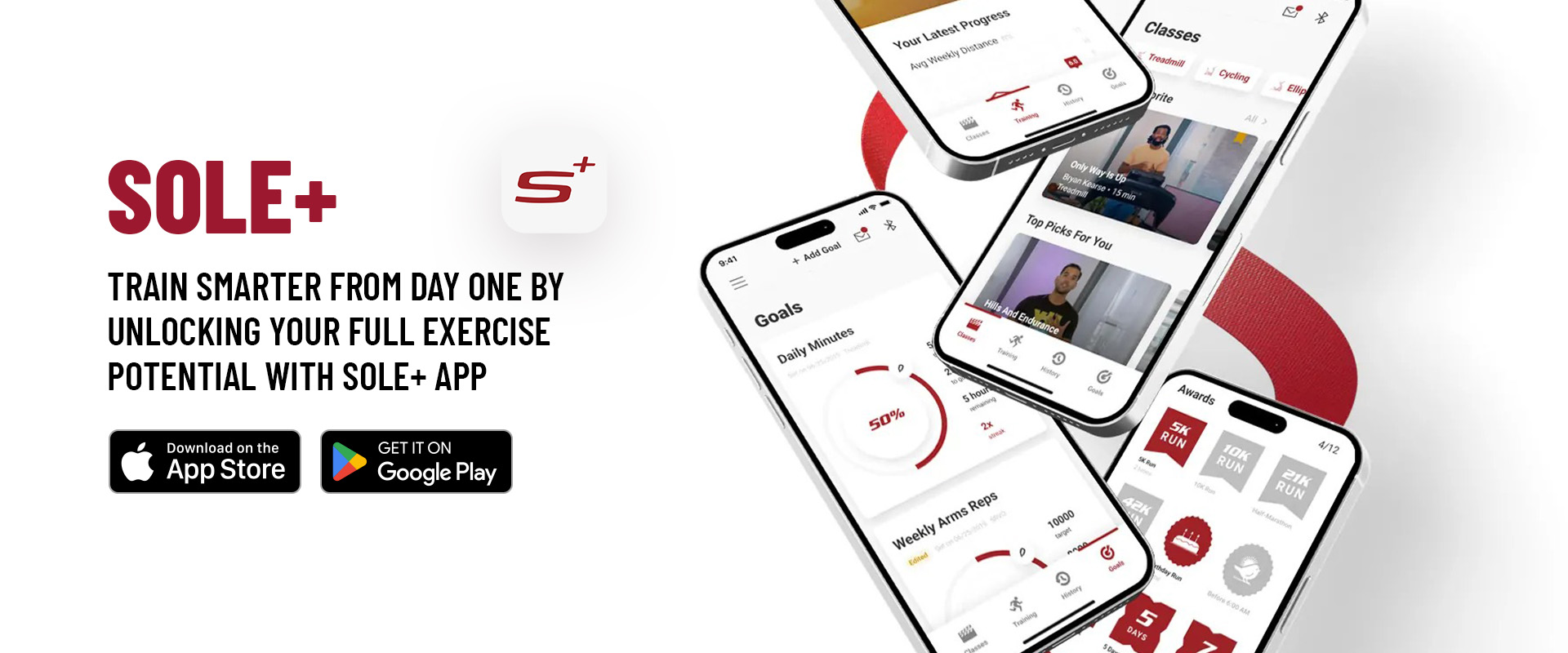 Sole Fitness App Banner