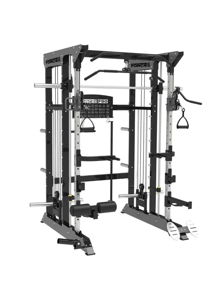 F50 All-In-One Trainer Plate Loaded (Includes 15kg Barbell)