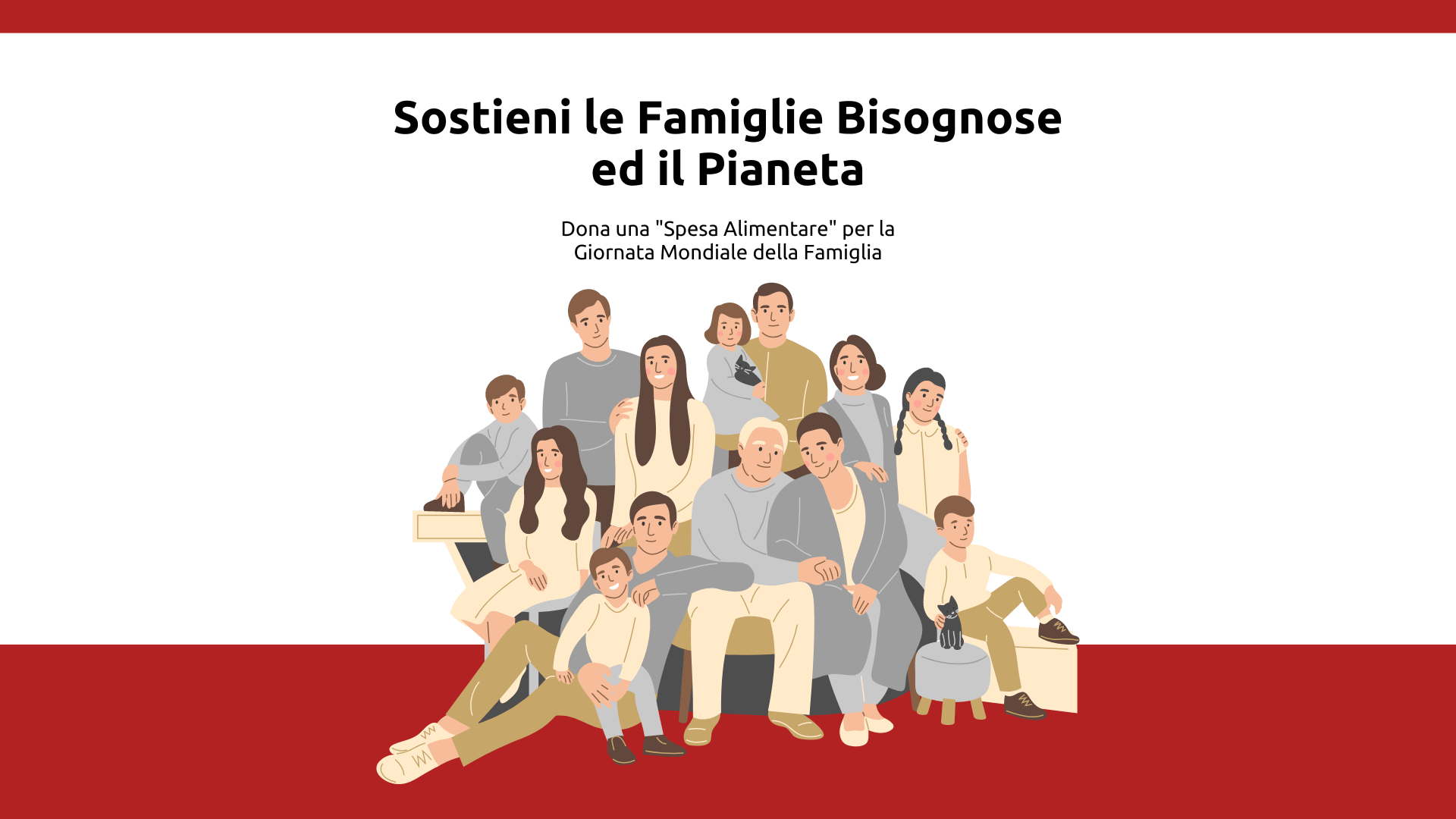 Sostieni le famiglie bisognose ed il Pianeta