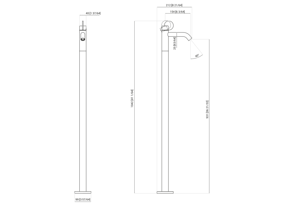 Dimensioni principali