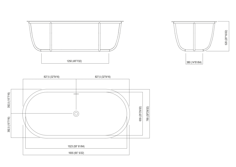 Main dimensions