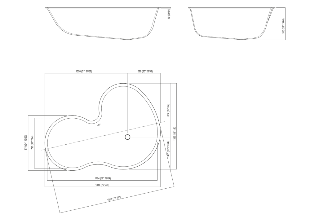 Dimensioni principali<br>
