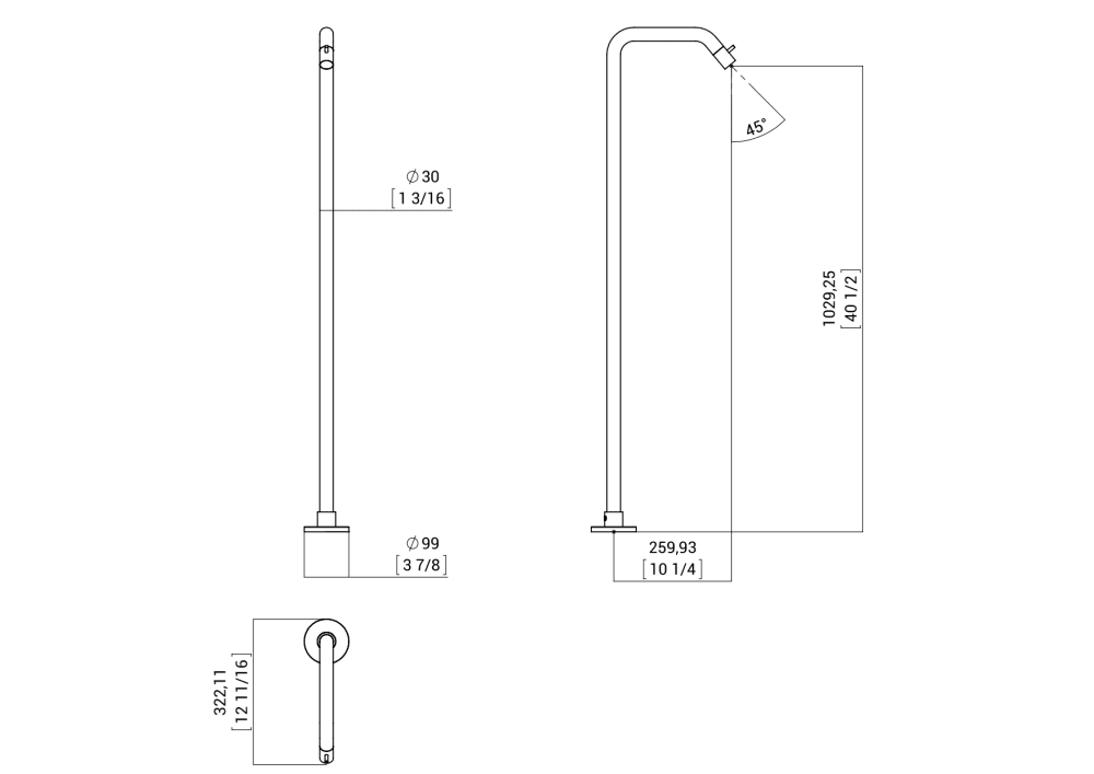 Dimensioni principali