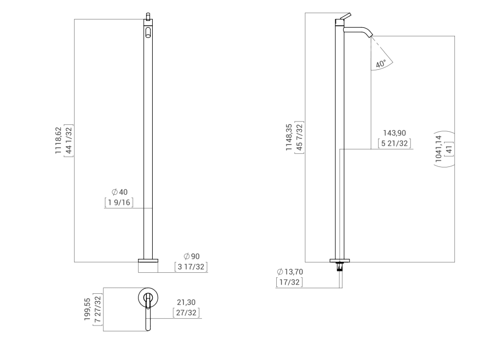 Dimensioni principali