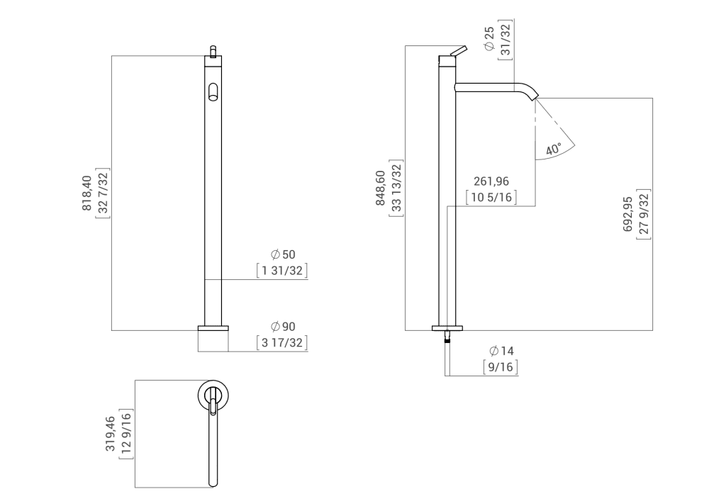 Main dimensions