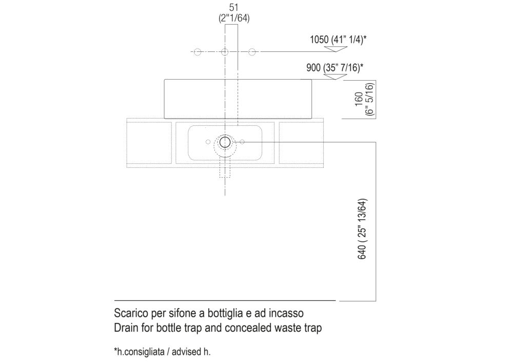 <div>Installation notes: on casing H 20 cm Lato</div><div><br></div>