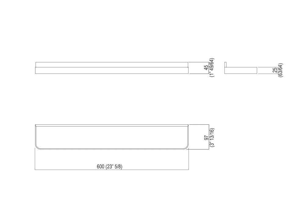 Main dimensions<br>