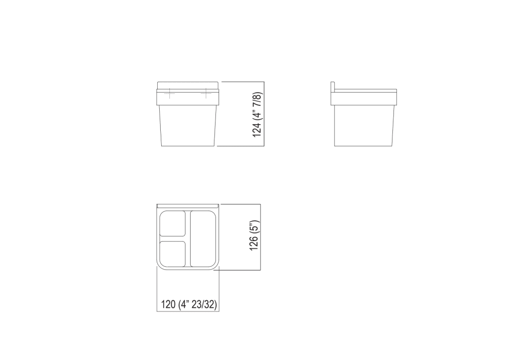 Main dimensions<br>