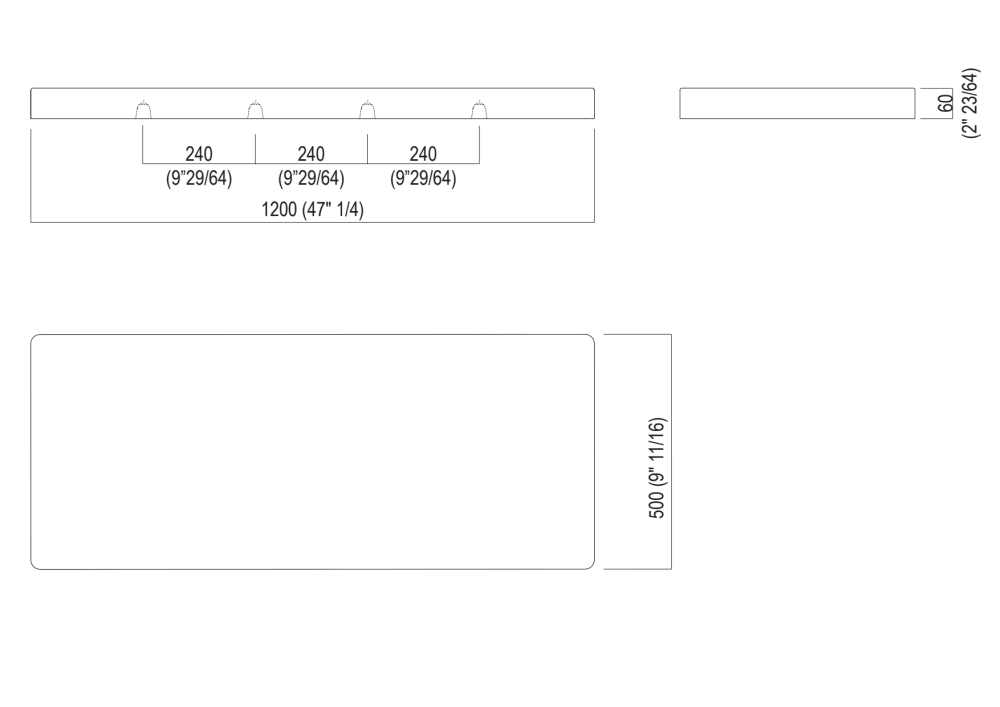 Main dimensions