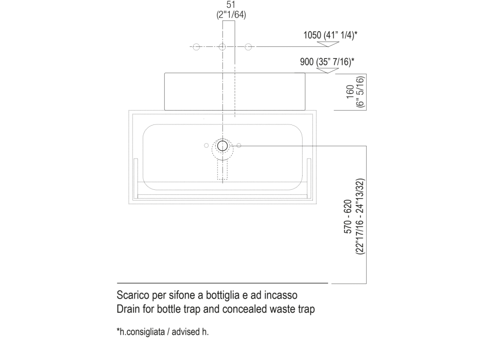 <div>Installation notes: on casing H 40 cm Lato</div><div><br></div>